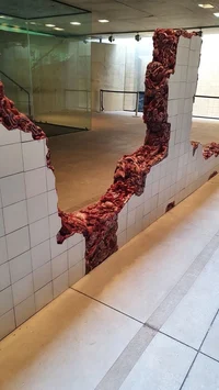 Flesh wall