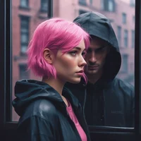 Girl and the stalker