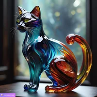 Cats-secret of glass