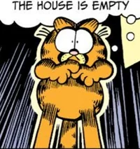 Garfield abandoned  