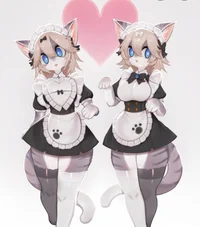 Mia and Mya-maids-