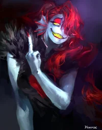 Underfell Undyne