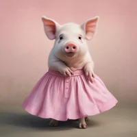 Peppa pig realistic 