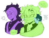 Sanegen and baby mui