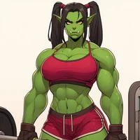 Orc Gym Girl