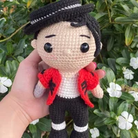 MJ Yarn Plushie