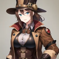 Steampunk lady 