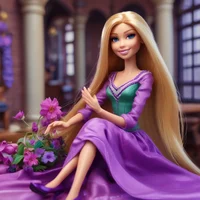 Rapunzel Barbie 