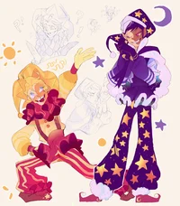 Village sun and moon