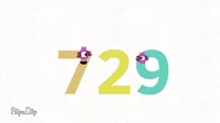 Numberblocks 729