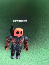 Evil dark peasant