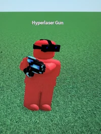 Evil laser gun man