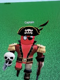 Evil pirate captain