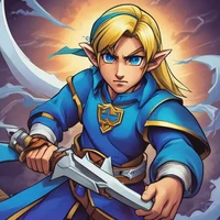 Blue - LoZ 4Swords