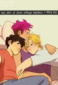 Shorter x Eiji x Ash