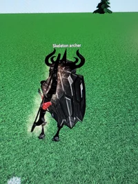 Evil skeleton archer