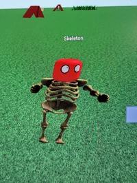 Evil skeleton
