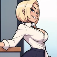 Flirty Secretary