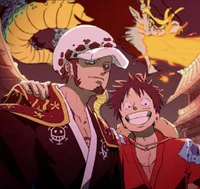 Law y Luffy