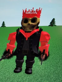 Evil skeleton king