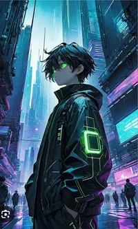 Net Hiroto cyberpunk