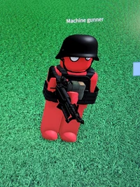 Evil machine gunner
