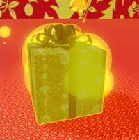 Golden present
