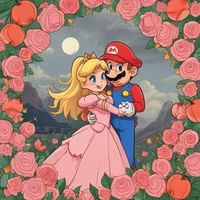 Mario and Peach