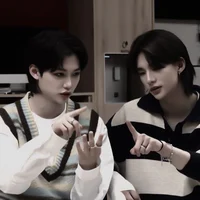 Hyunjin and Felix