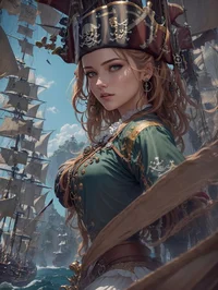Woman Pirate Captain