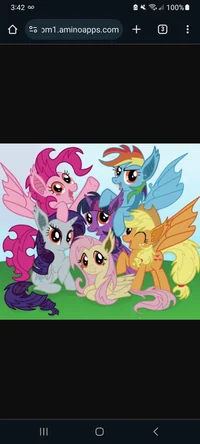 Mane 6 as bat ponies