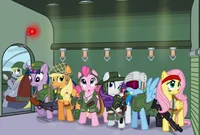 Mane 6 at war
