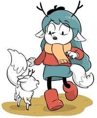 Hilda As A Deerfox