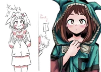 Uraraka steals suit 