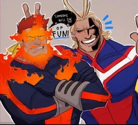 Endeavor y All Might