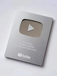 Silver Play Button