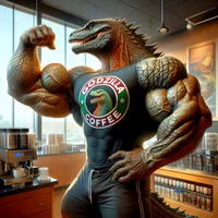 Coffee Godzilla 
