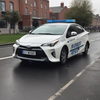Police toyota Prius
