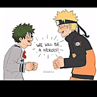 Deku Naruto heros fr