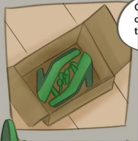 Cursed green shoes