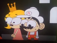 Mario and Peach
