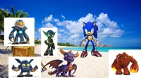 Sonic and Skylanders