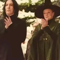 Snape y McGonagall