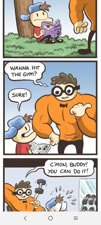 Nerd and jock