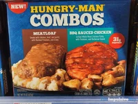 Hungry man tv dinner