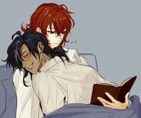 Дилюк и Кейя