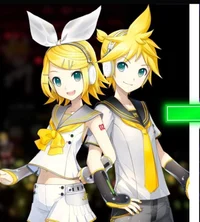 The Kagamine twins