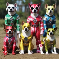 Power Ranger dogs