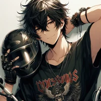 Hot biker - Dylan -