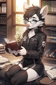 Nerdy femboy furry 
